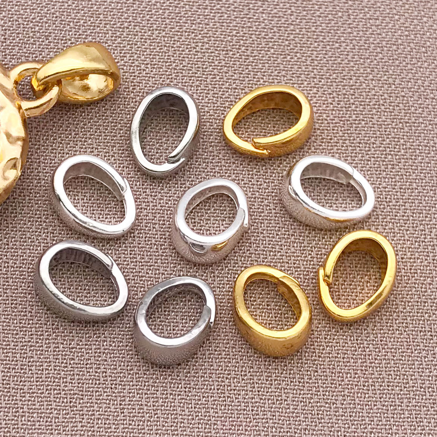 Jewelry Making Kit - Mixed 10/20pcs 18K copper plated real