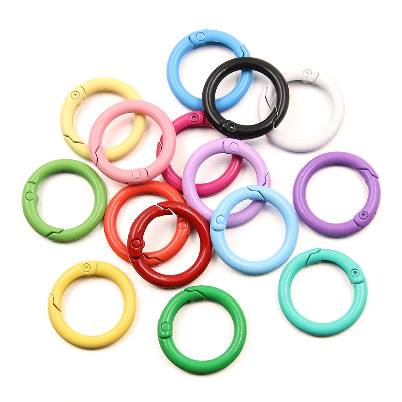 Jewelry Making Rings - 5-20pcs Colorful Spring O Rings Round
