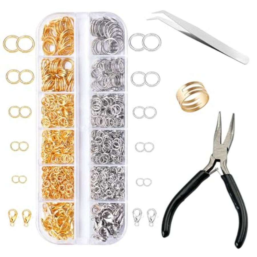 Jewelry Making Pliers - 1200PCS Jewelry Making Supplies, Open Jump