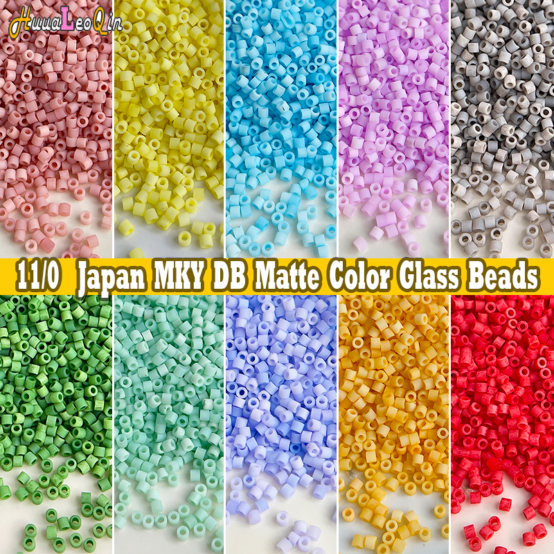 Jewelry Making Japan - New DB 1.3*1.6mm MKY Matte Color