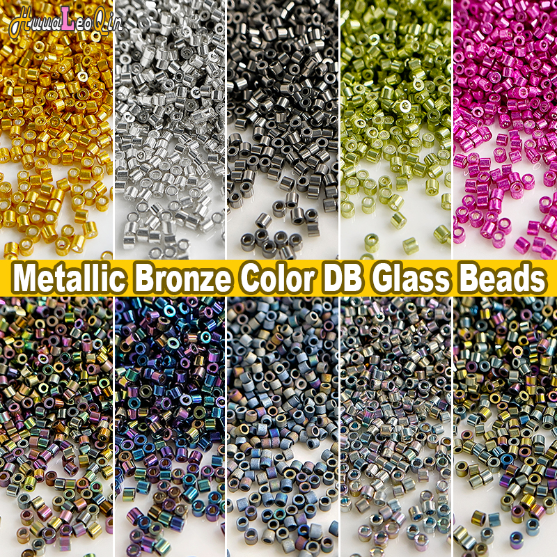 Jewelry Making Japan - New DB 1.3*1.6mm MKY Metallic Bronze