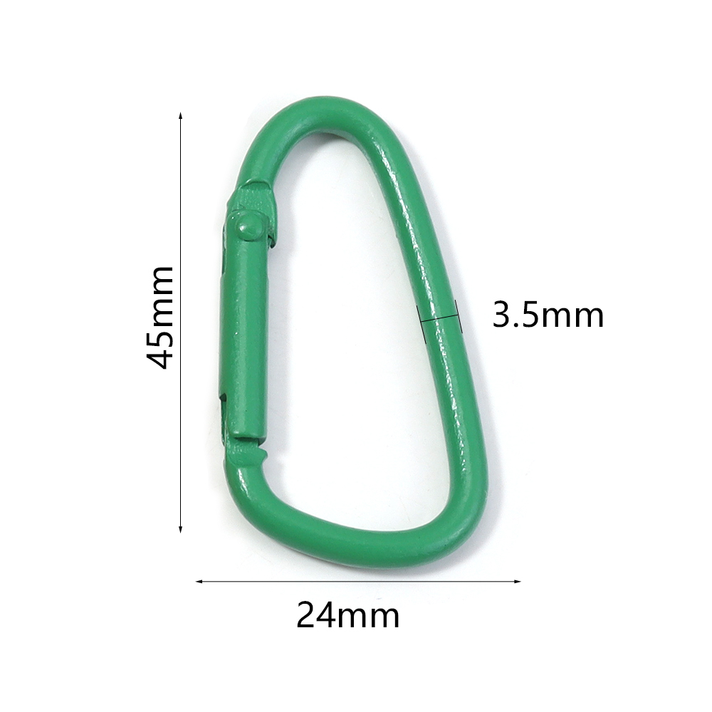 10pcs Colorful Carabiner Clip  – Jewelry Making Rings recenzja i cena