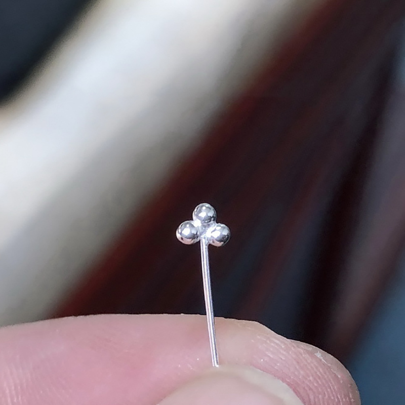 3 Ball Headpin 925 Sterling Si – Jewelry Making Head Pins recenzja i cena