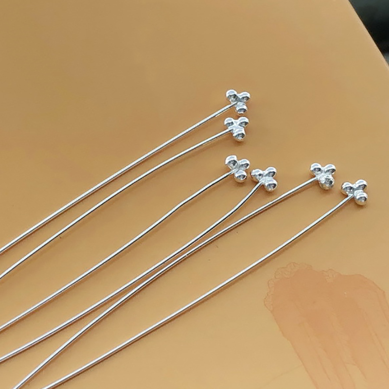 3 Ball Headpin 925 Sterling Si – Jewelry Making Head Pins recenzja i cena