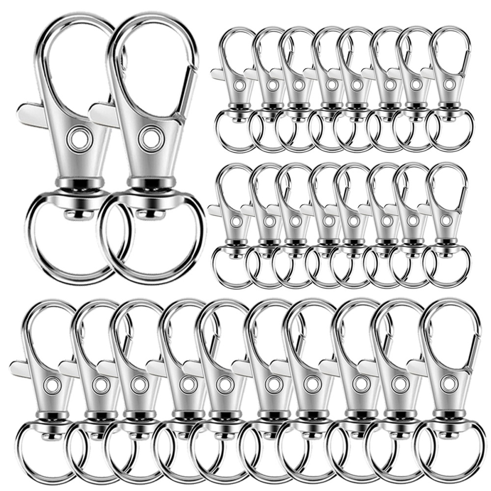 25-200Pcs Metal Swivel Snap Ho – Jewelry Making Rings recenzja i cena
