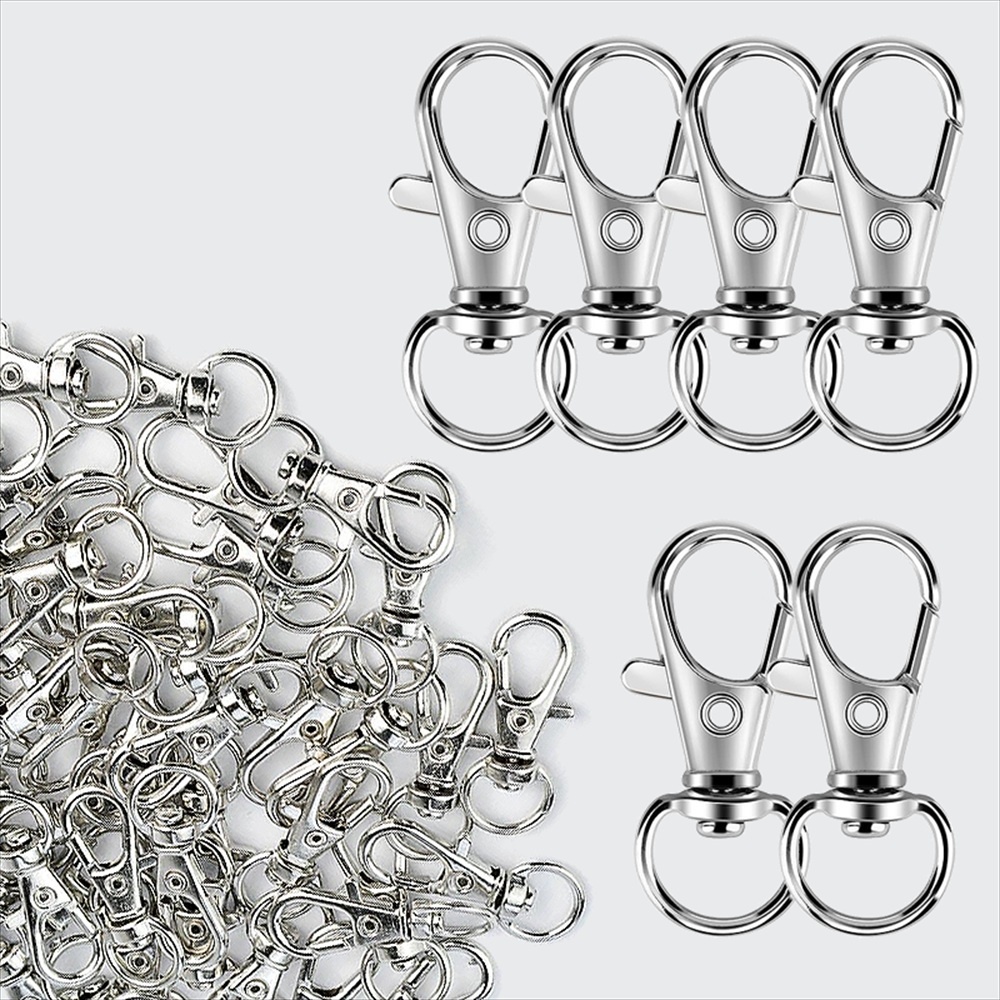 25-200Pcs Metal Swivel Snap Ho – Jewelry Making Rings recenzja i cena