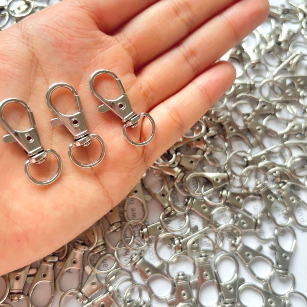 25-200Pcs Metal Swivel Snap Ho – Jewelry Making Rings recenzja i cena