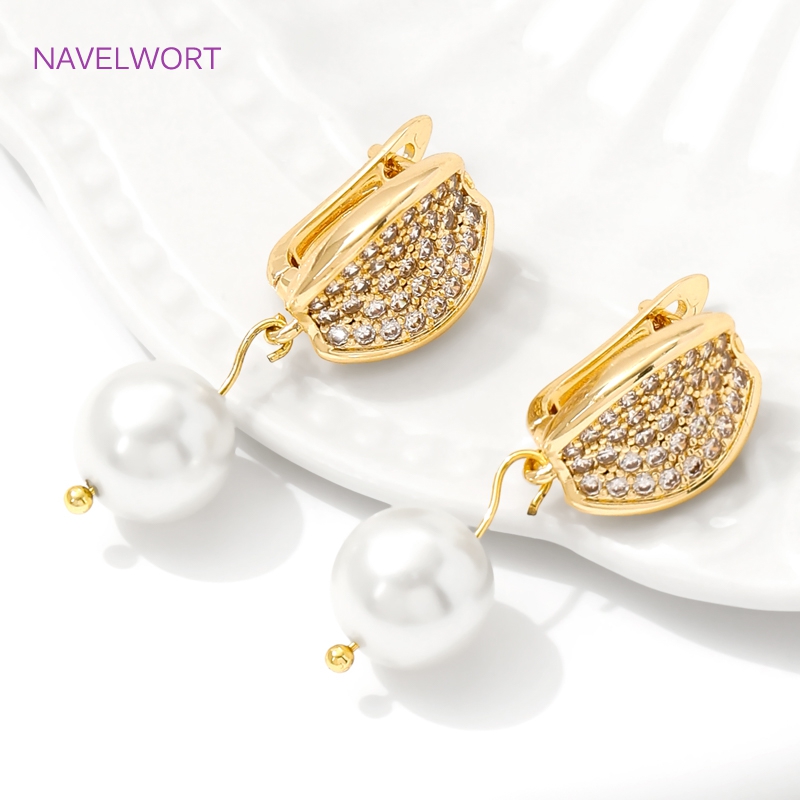 18K Gold Plated Brass Earwires – Jewelry Making Kit recenzja i cena