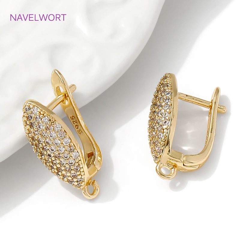 18K Gold Plated Brass Earwires – Jewelry Making Kit recenzja i cena