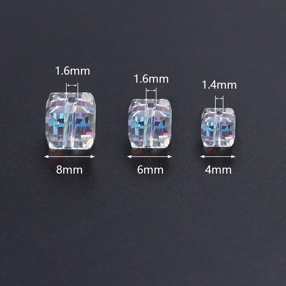 50pcs/lot Square Faceted Glass – Jewelry Making Beginners recenzja i cena