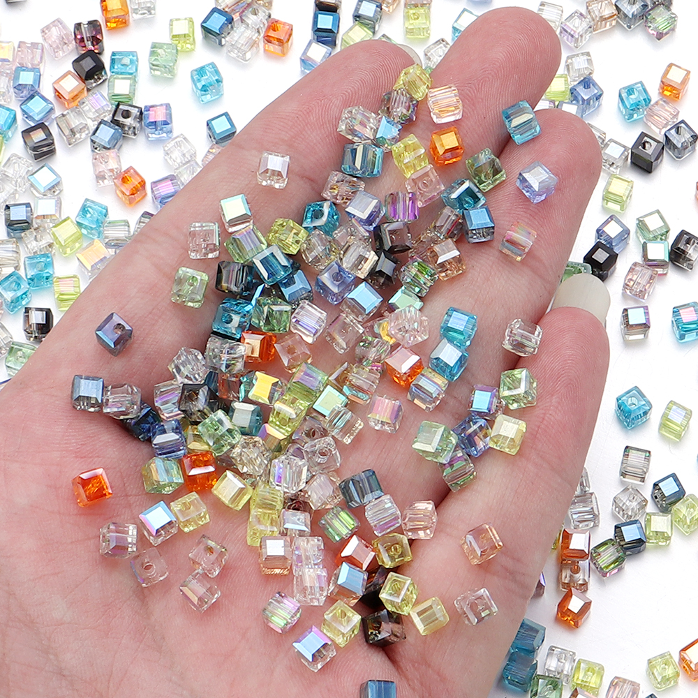 50pcs/lot Square Faceted Glass – Jewelry Making Beginners recenzja i cena