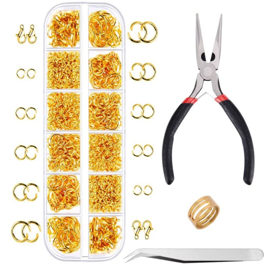 1200pcs 4-10mm Gold Silver Ope – Jewelry Making Pliers recenzja i cena
