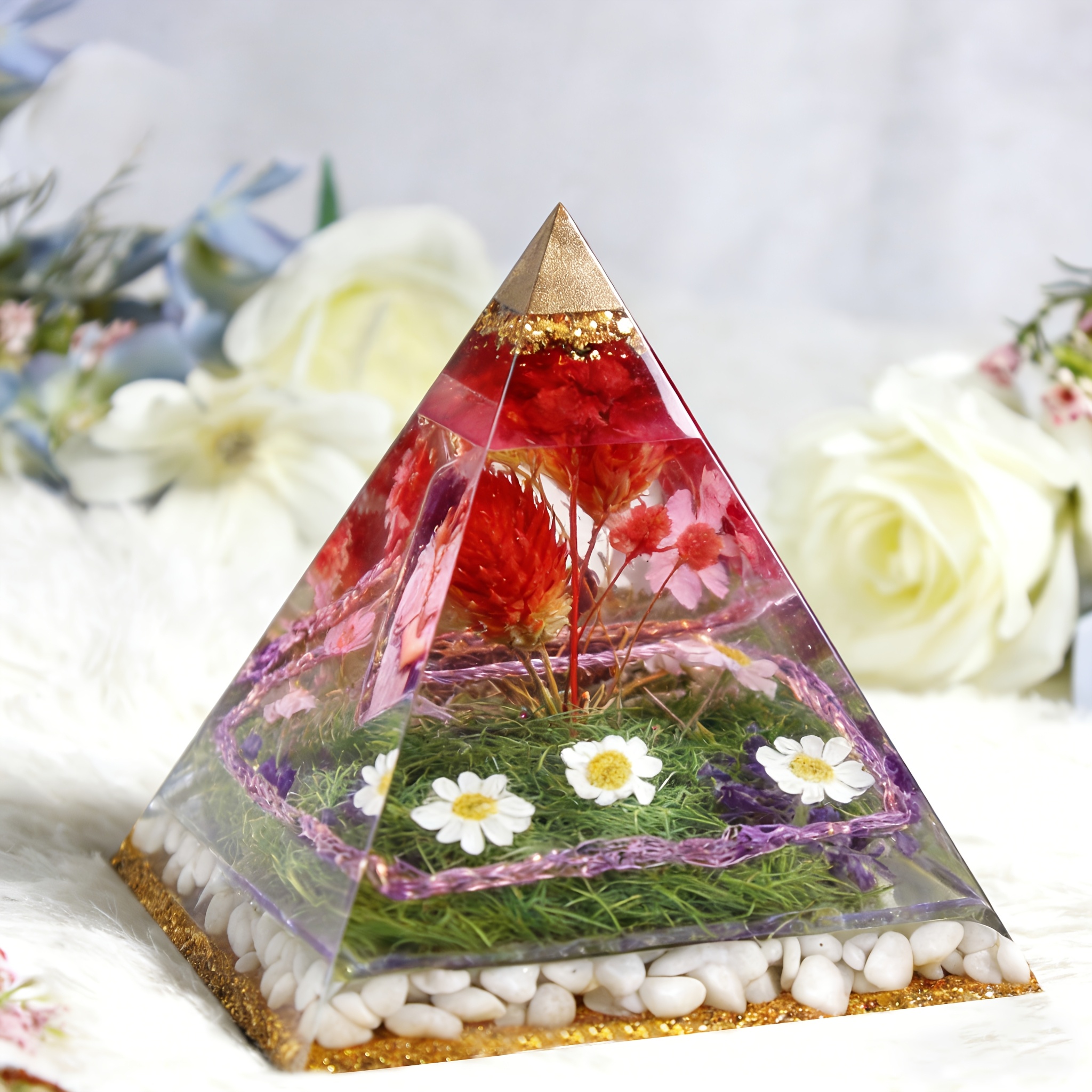5pc- Pyramid resin molds of va – Resin Mold Jewelry recenzja i cena