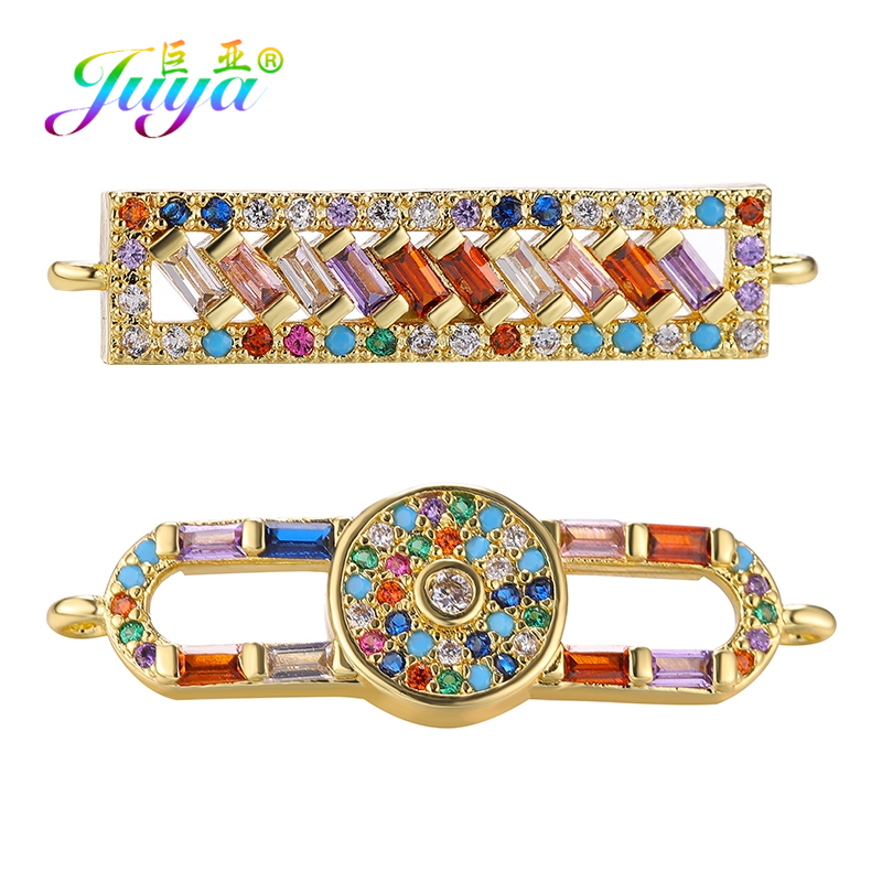 Juya DIY Rainbow Zirconia 18K  – Jewelry Making Loops recenzja i cena