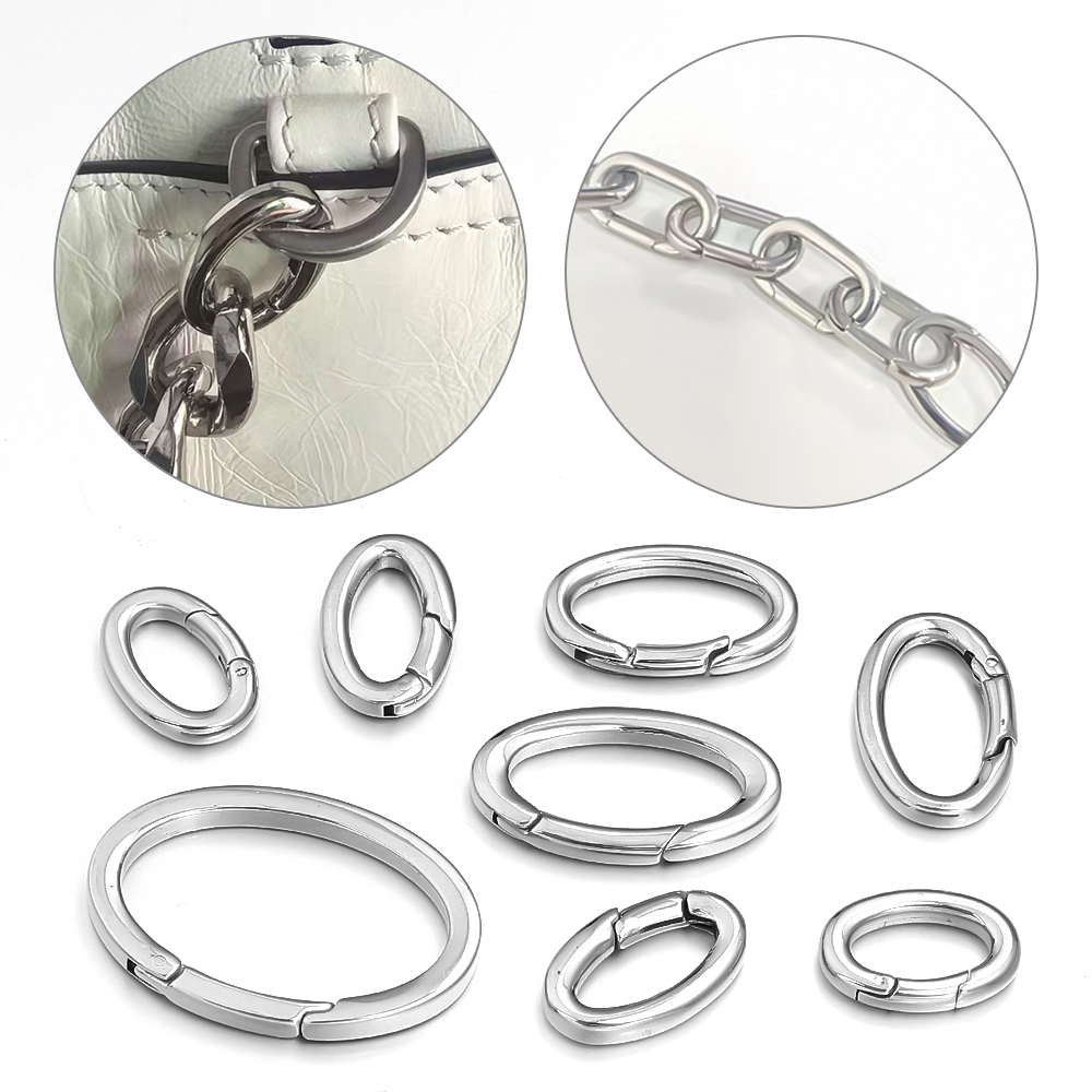 1pc Stainless Steel Spring Cla – Jewelry Making Rings recenzja i cena