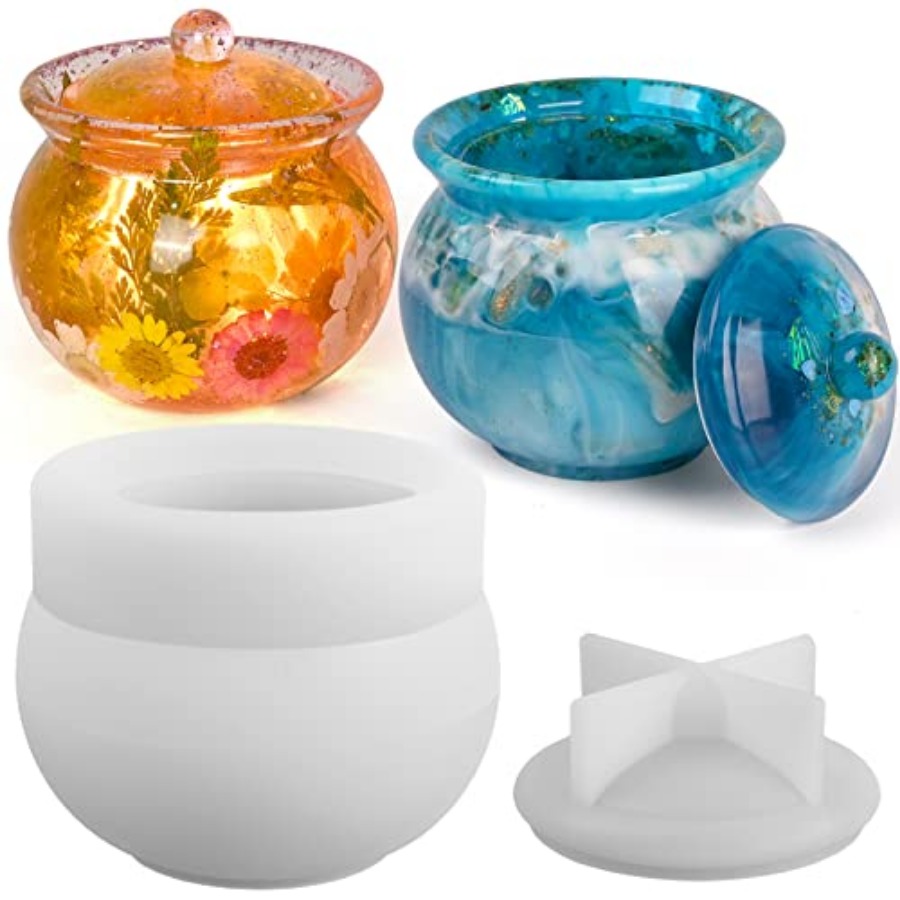 Jar Silicone Molds, Jar Resin  – Resin Mold Jewelry recenzja i cena