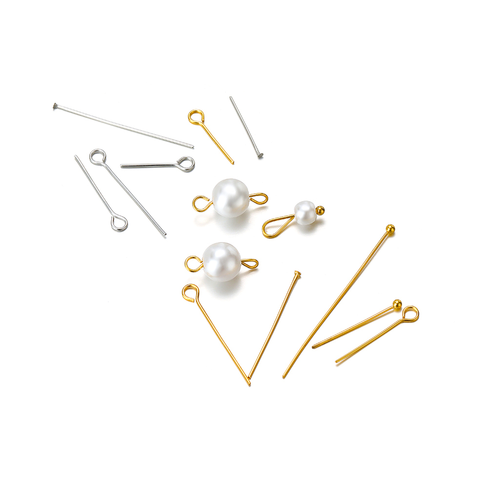 100/50pcs Stainless Steel Eye  – Jewelry Making Head Pins recenzja i cena