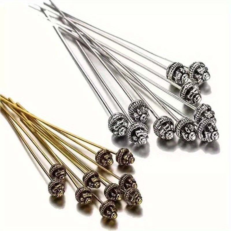10PCS 55mm/2.17 Inch Head Pins – Jewelry Making Head Pins recenzja i cena
