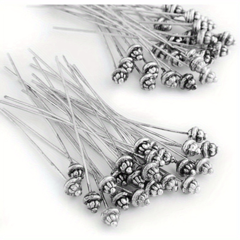 10PCS 55mm/2.17 Inch Head Pins – Jewelry Making Head Pins recenzja i cena