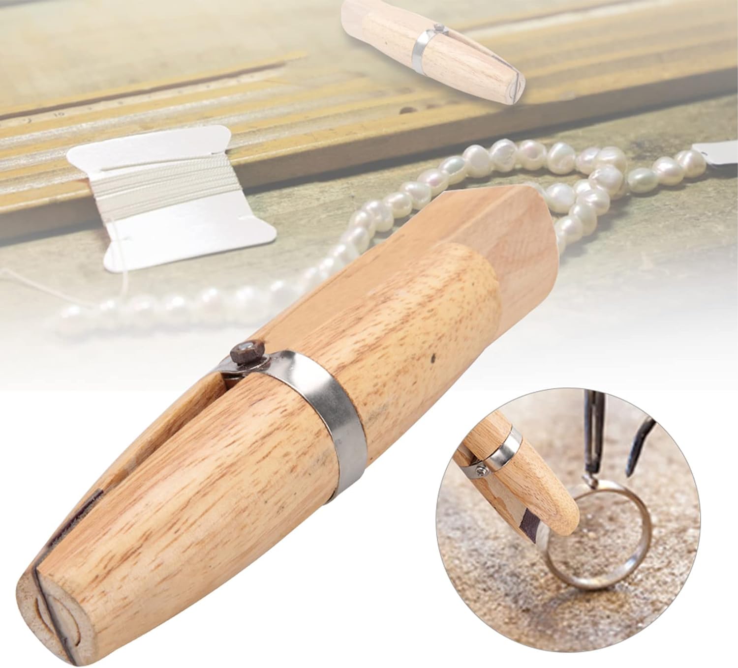Wooden Ring Clamp Wedge Jewele – Jewelry Making Pliers recenzja i cena