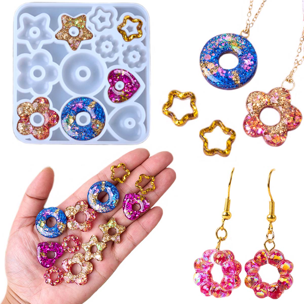 Multifuntional Jewelry Silicon – Resin Mold Jewelry recenzja i cena