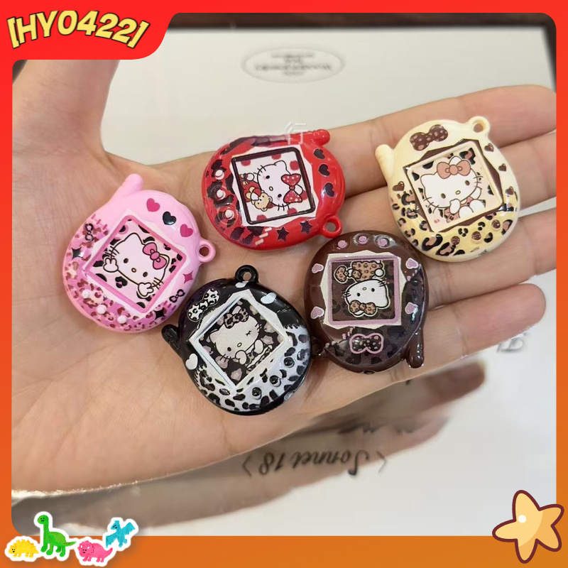 Acrylic Cute Kt Cat Leopard Pr – Jewelry Making Supplies recenzja i cena