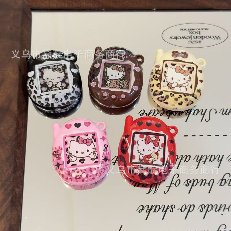 Acrylic Cute Kt Cat Leopard Pr – Jewelry Making Supplies recenzja i cena