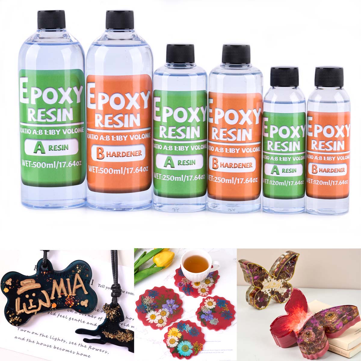 1:1 Ratio Epoxy Resin Kit Anti – Resin Mold Jewelry recenzja i cena