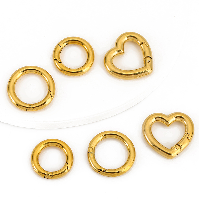 2pcs Stainless Steel Clasps He – Jewelry Making Rings recenzja i cena