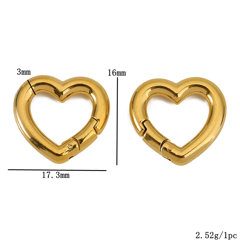 2pcs Stainless Steel Clasps He – Jewelry Making Rings recenzja i cena