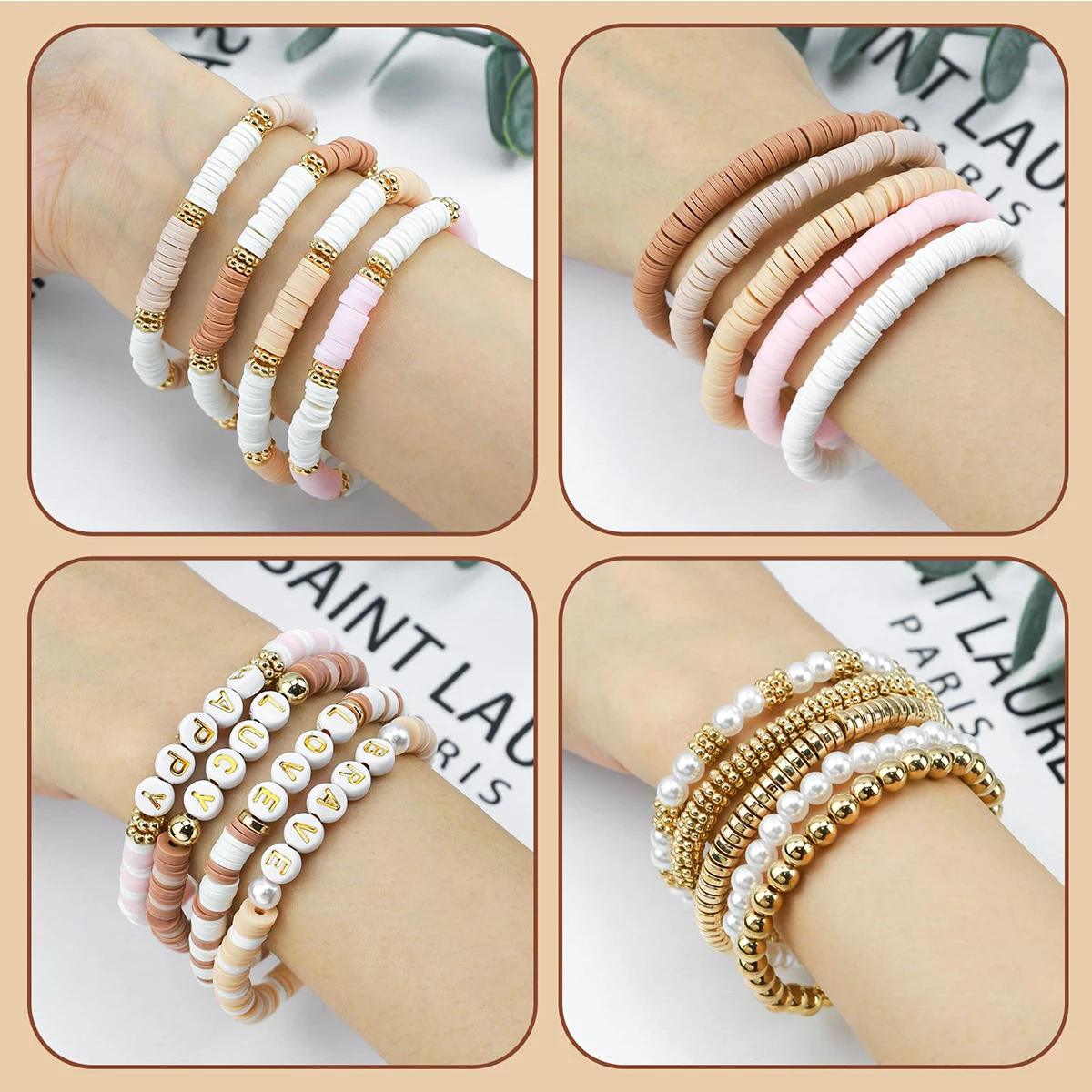 1970pcs light pink clay bead s – Jewelry Making In Clay recenzja i cena