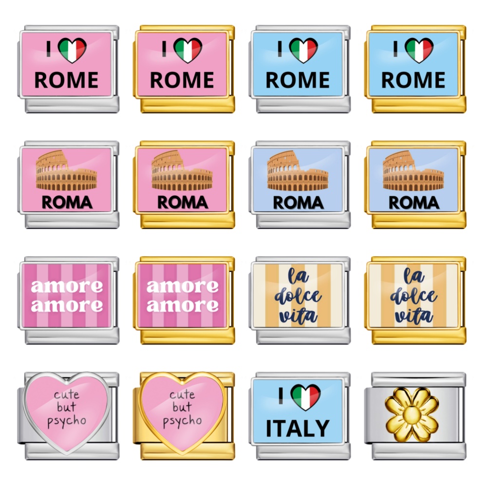 Stainless Steel Bracelet I Lov – Jewelry Making Rome recenzja i cena
