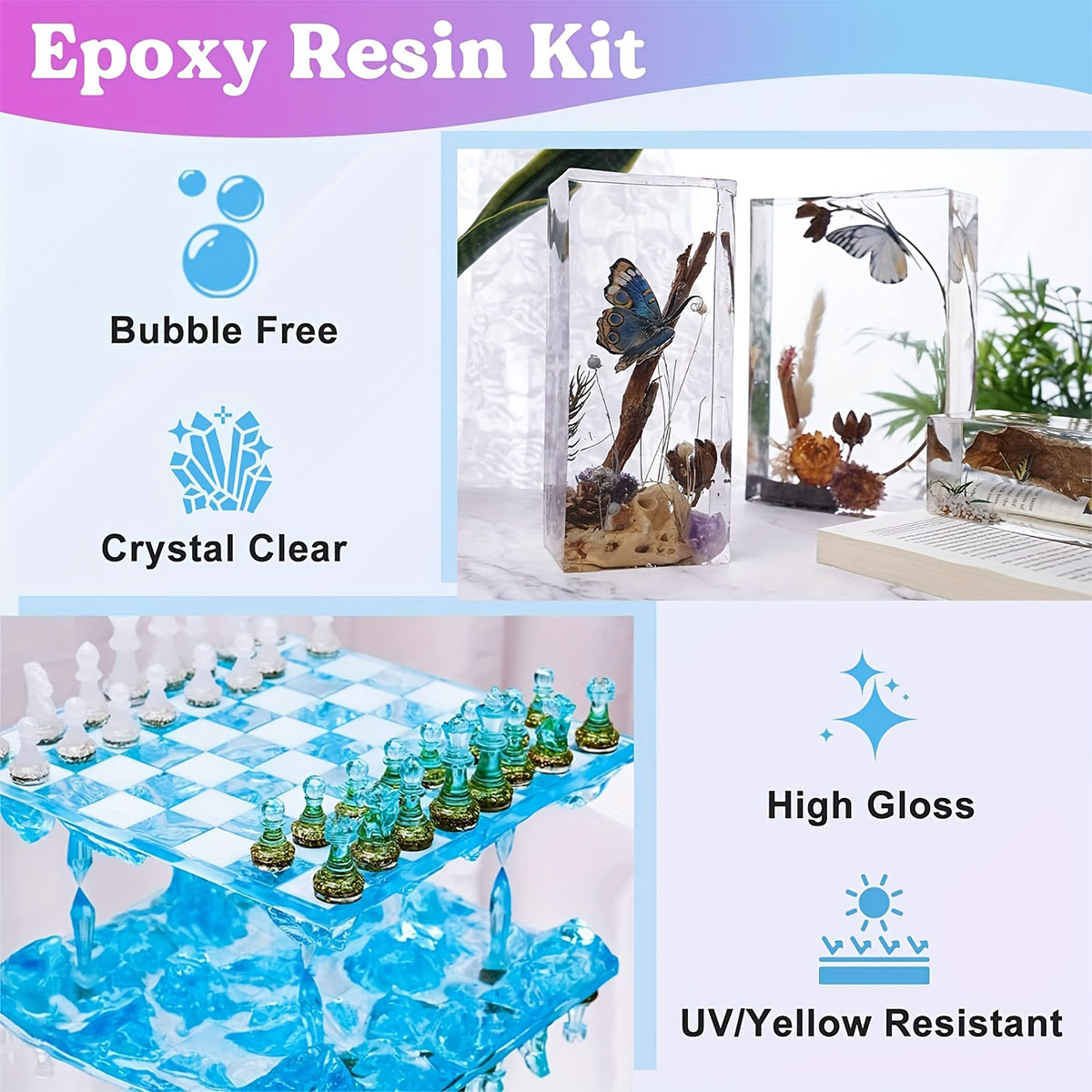 125ml/250ml Crystal Clear Cast – Resin Mold Jewelry recenzja i cena