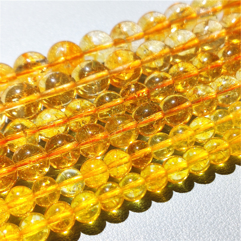 Citrine loose beads, crackle c – Jewelry Making Beginners recenzja i cena