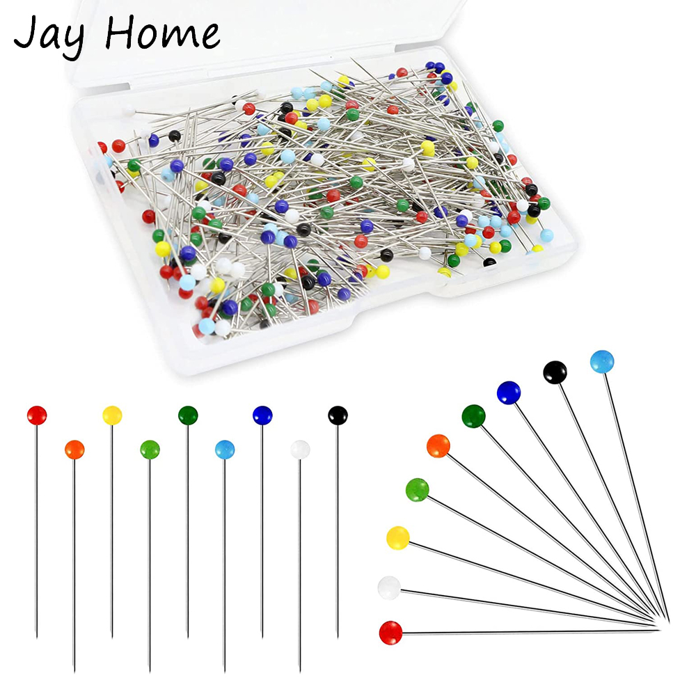 250PCS Sewing Pins Multicolor  – Jewelry Making Head Pins recenzja i cena