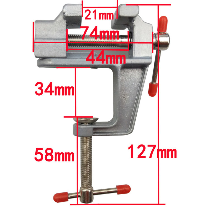 Aluminum Mini Table Clamp Smal – Jewelry Making Desk recenzja i cena