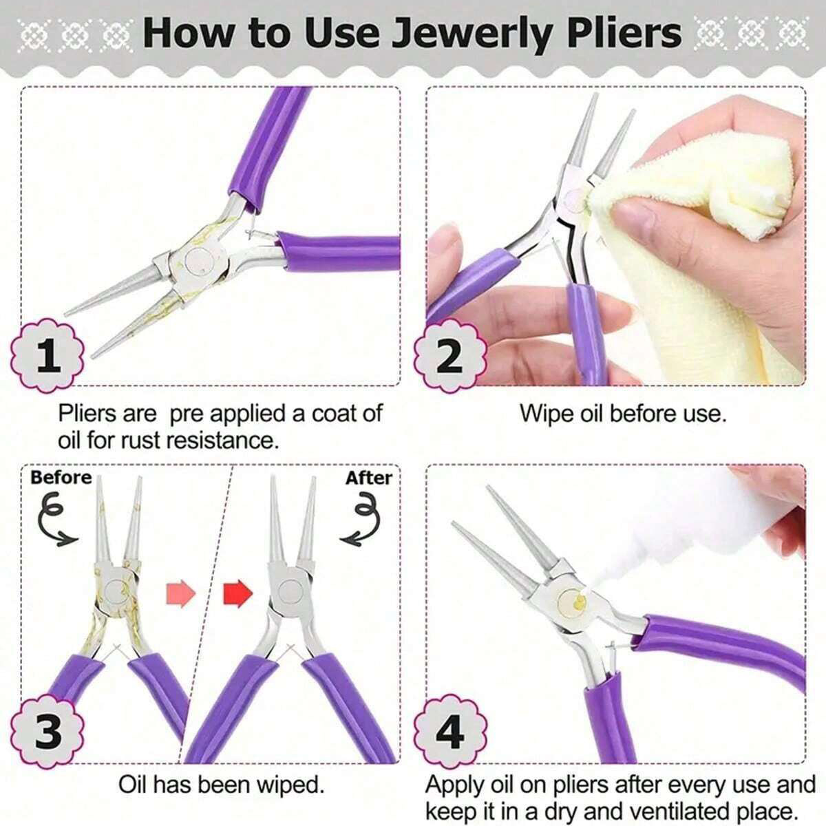 6/5/3pcs Jewelry Making Tools  – Jewelry Making Pliers Set recenzja i cena