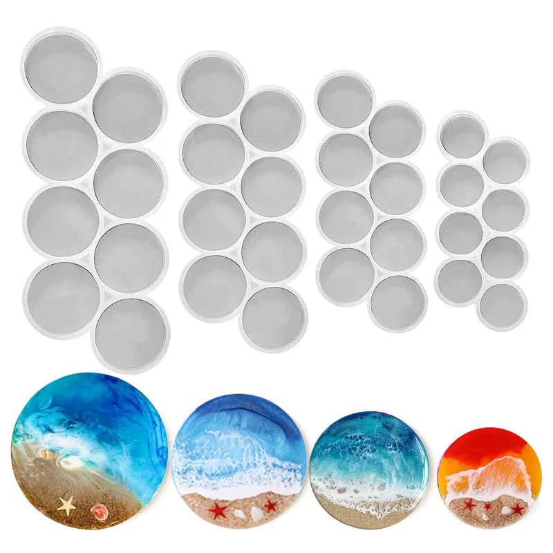 1.25-2 inch Circle Grip Round  – Resin Mold Jewelry recenzja i cena