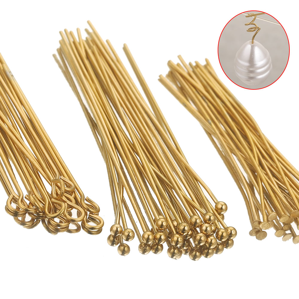 20pcs 20-70MM PVD Stainless St – Jewelry Making Head Pins recenzja i cena