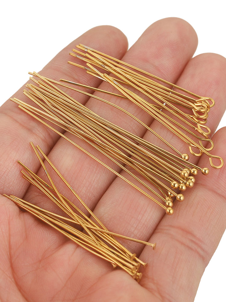 20pcs 20-70MM PVD Stainless St – Jewelry Making Head Pins recenzja i cena