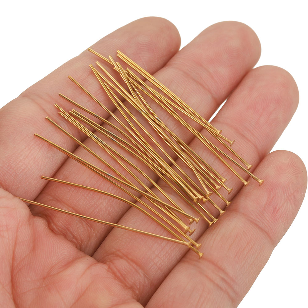 20pcs 20-70MM PVD Stainless St – Jewelry Making Head Pins recenzja i cena