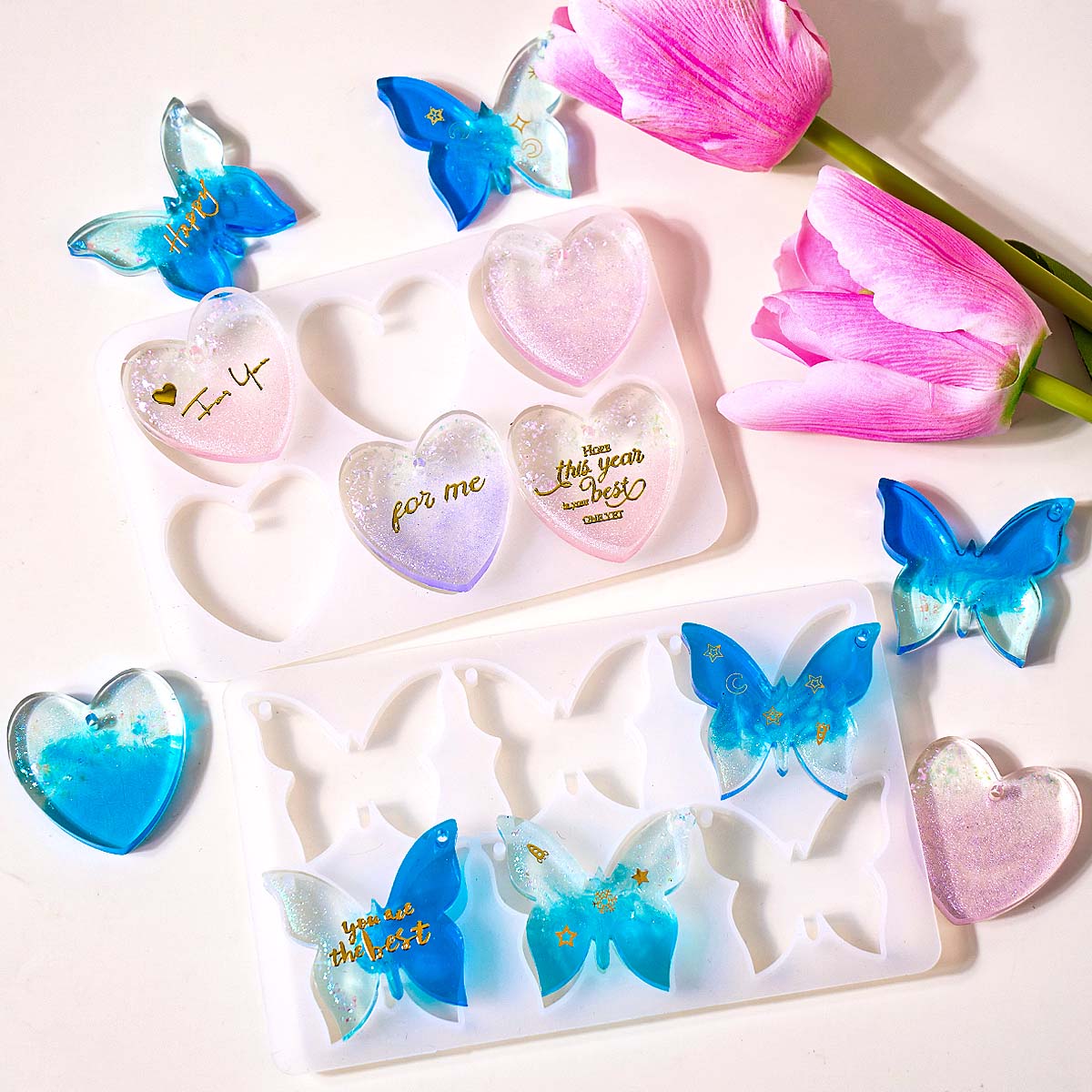 Six-hole with Holes Earring Si – Resin Mold Jewelry recenzja i cena