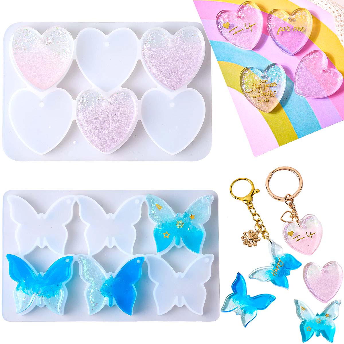 Six-hole with Holes Earring Si – Resin Mold Jewelry recenzja i cena
