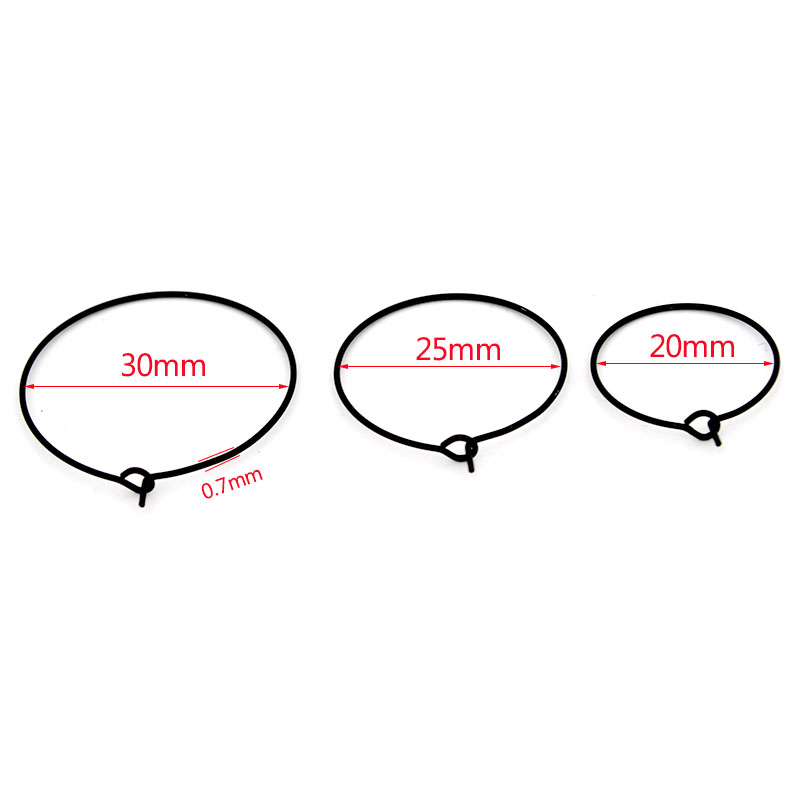 20Pcs 20mm 25mm 30mm Stainless – Jewelry Making Loops recenzja i cena