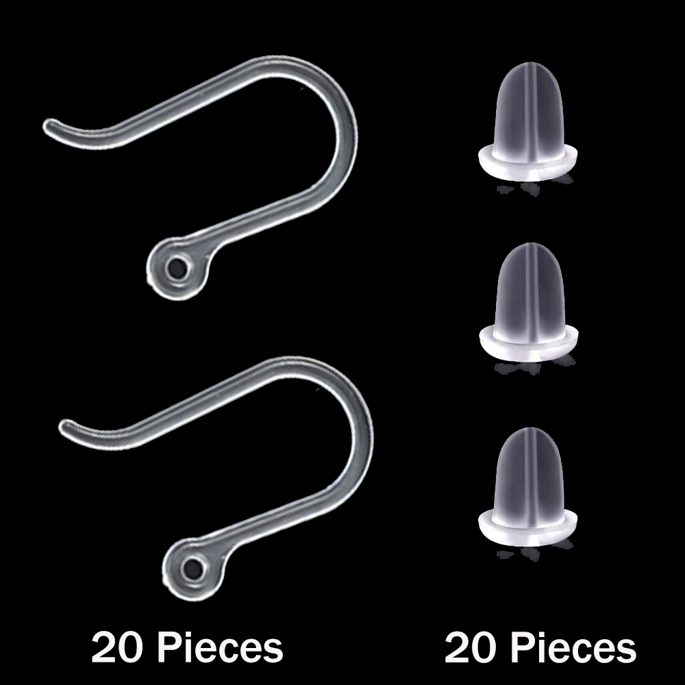20pcs Plastic Earring Hooks Ea – Jewelry Making Wire recenzja i cena