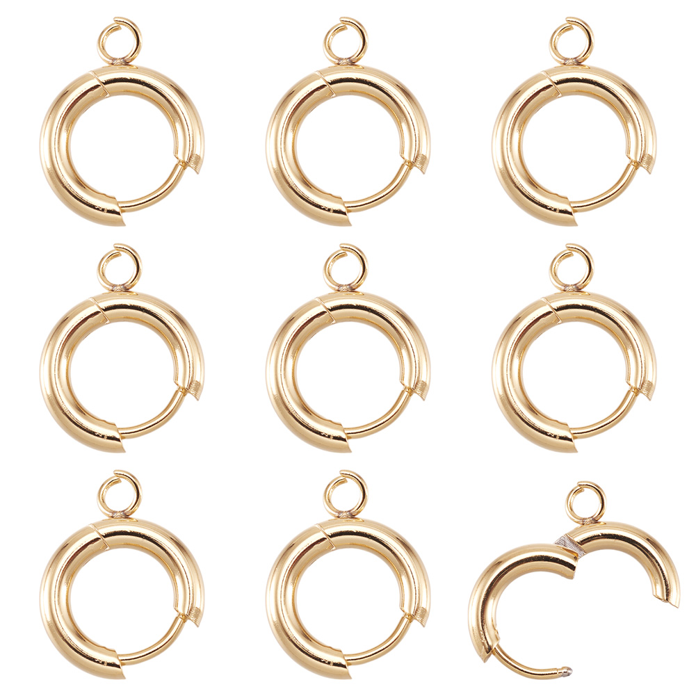 10pcs 201 Stainless Steel Hugg – Jewelry Making Loops recenzja i cena