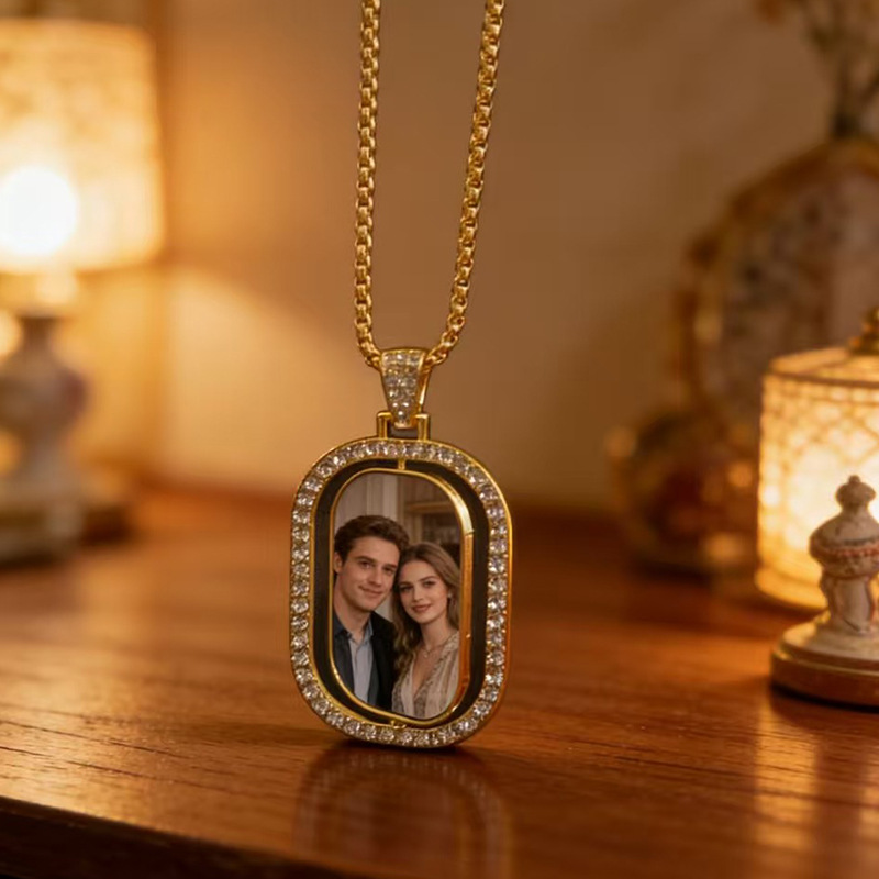 Personalized Custom Rectangula – Jewelry Making Jewelry recenzja i cena