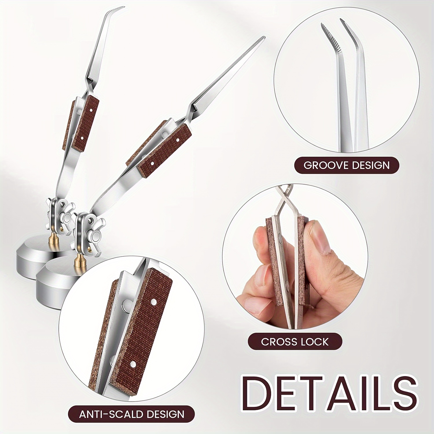 Third Hand Soldering Tweezers  – Jewelry Making Pliers recenzja i cena