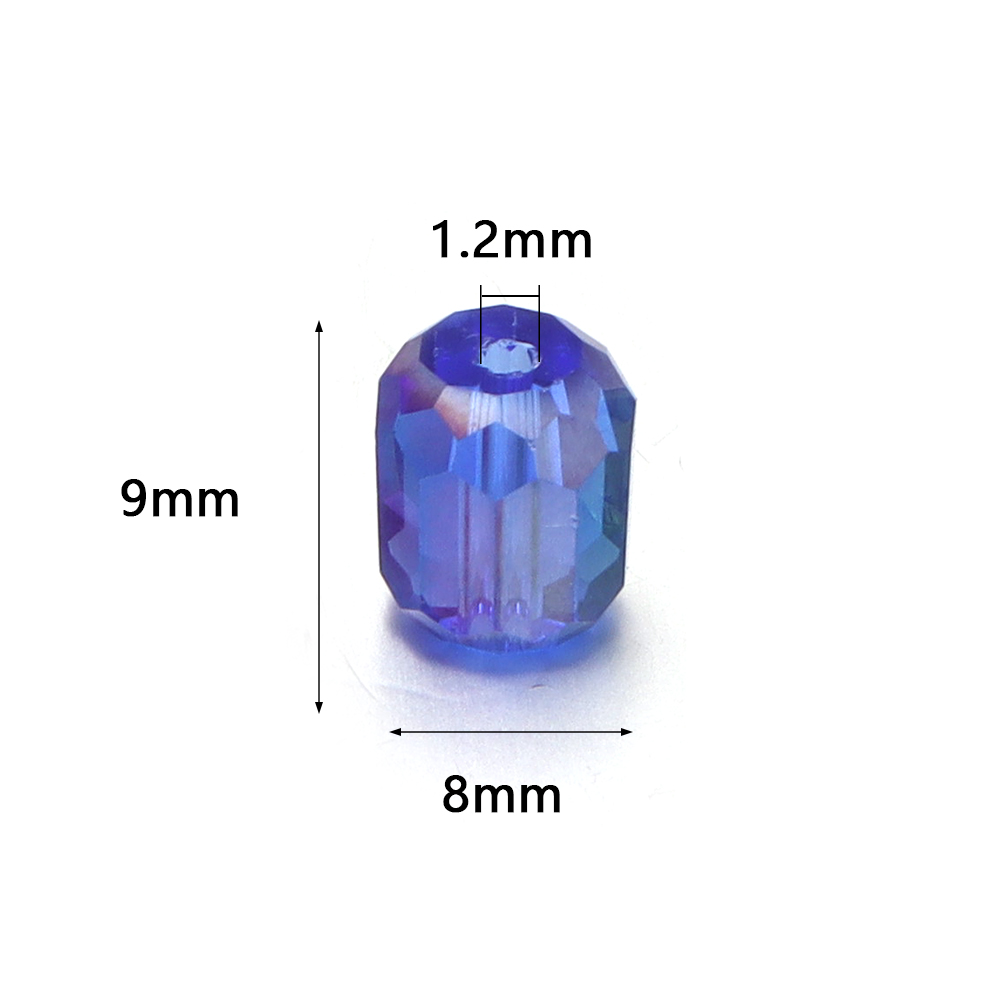 20pcs 8mm Cylindrical Faceted  – Jewelry Making Beginners recenzja i cena