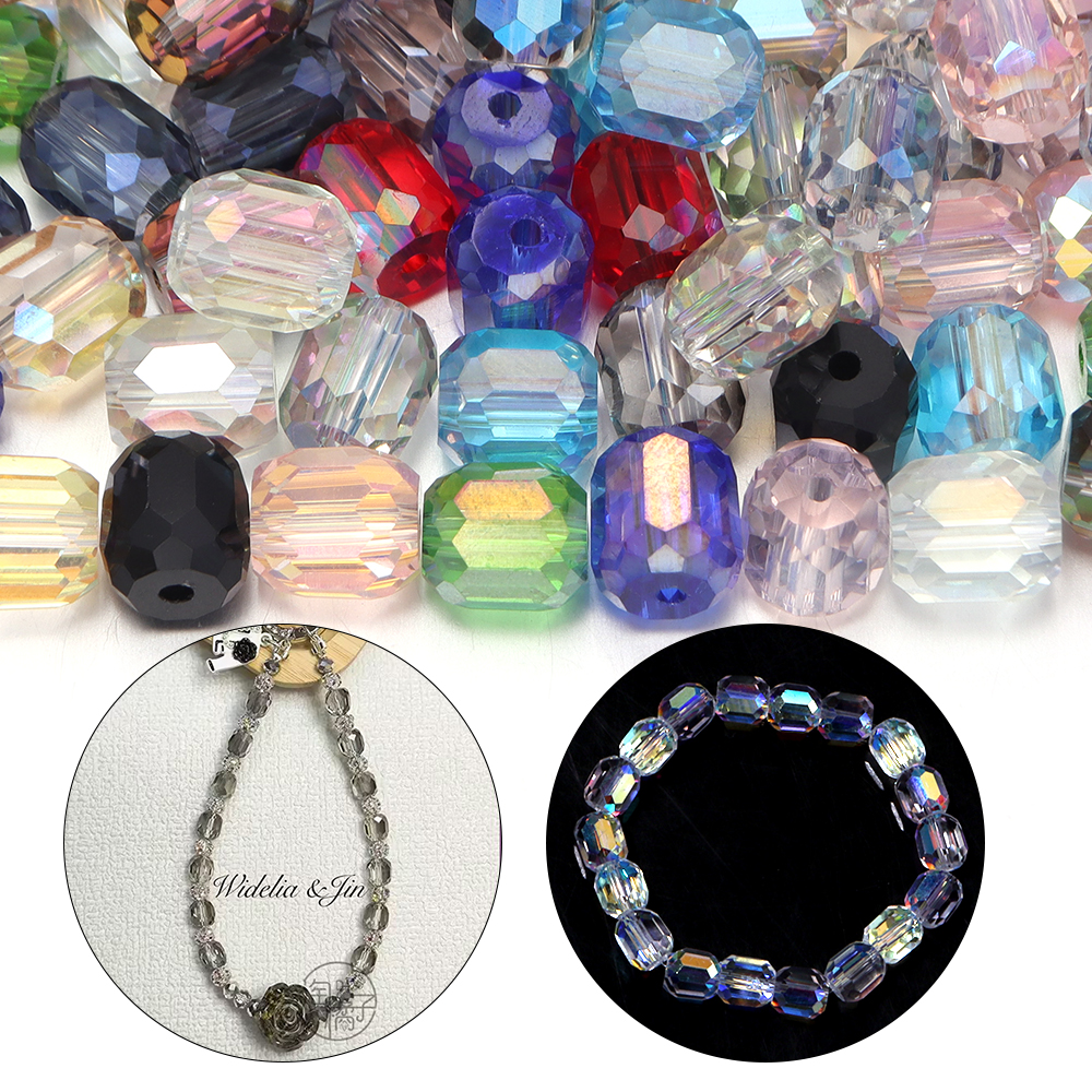 20pcs 8mm Cylindrical Faceted  – Jewelry Making Beginners recenzja i cena